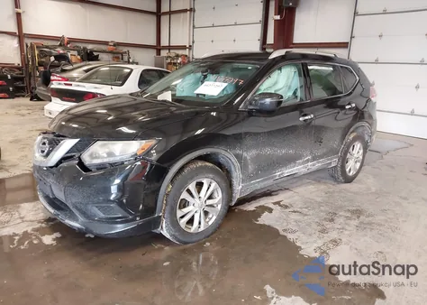 2016 Nissan Rogue Sv z USA, uszkodzony, nr VIN KNMAT2MV4GP649251